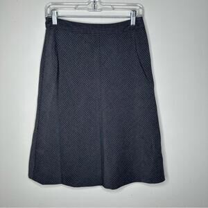 Geoffrey Beene Sport Chic Gray Skirt with Elegant Pattern 2